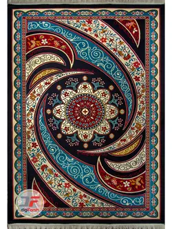 فرش گبه ماشینی کاشان طرح کهکشان کد 61400070 - دیجی فرش