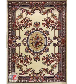 فرش مدرن بزرگمهر زمینه کرم کد۱۷۰۶۴ - خرید فرش گبه کاشان دیجی فرش