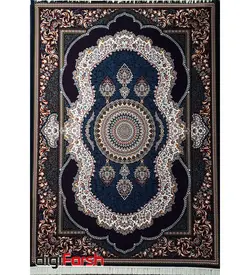 فرش 700 شانه نیاوران طرح کهربا - خرید اینترنتی فرش نیاوران کاشان - دیجی فرش