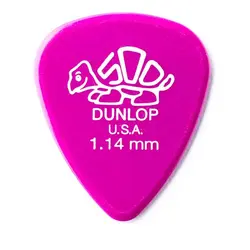 پیک گیتار دانلوپ سایز  Dunlop delrin500 pick 1.14mm
