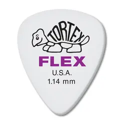 پیک گیتار دانلوپ مدل Tortex Flex 1.14mm Purple