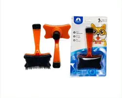 برس به همراه دکمه تخلیه مو در ۳ رنگ