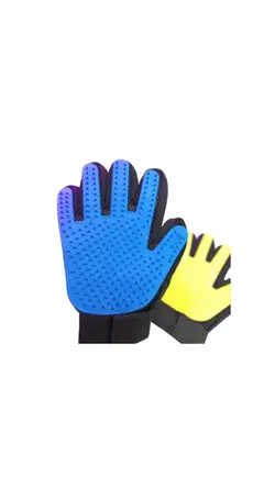 دستکش ماساژ و شست و شو سگ و گربه