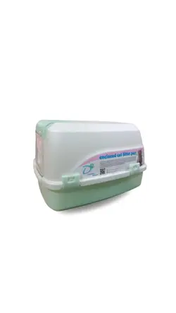 ظرف خاک/توالت گربه مسقف