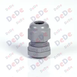 گلند پلاستیکی با سایز رزوه PG11 و جنس بدنه پلی آمید 6 (PPG11)