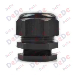 گلند پلاستیکی با سایز رزوه M40*1.5 و جنس بدنه پلی آمید 6 (PM40)