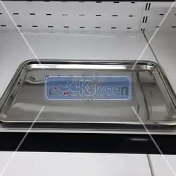 سینی ساندویچی ( سایز 2 ) _ سینی استیل فست فود