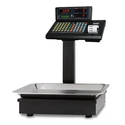 ترازوی دیجیتال توزین صدر مدل صدرا p _ ترازو فروشگاهی صدرا 60kg - صنایع فروشگاهی کلوین (برادران محمدی)
