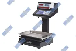 ترازو فروشگاهی توزین صدر پرینتردار 40kg ( ترازو صدرا  تی پلاس )