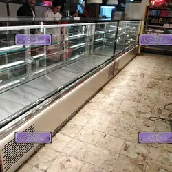 یخچال قنادی _ ویترین قنادی - صنایع فروشگاهی کلوین (برادران محمدی)