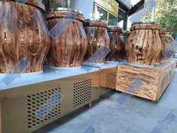 یخچال بشکه میوه یخی - صنایع فروشگاهی کلوین (برادران محمدی)