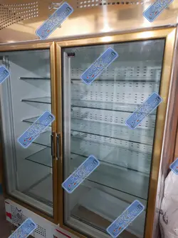یخچال فروشگاهی دو درب نفراست - صنایع فروشگاهی کلوین (برادران محمدی)