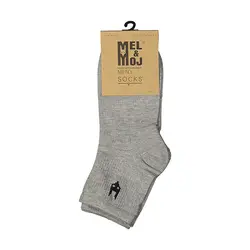 جوراب مردانه کد M06494-101 بسته سه عددی