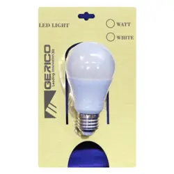 لامپ LED کم مصرف 9 وات جریکو Gerico