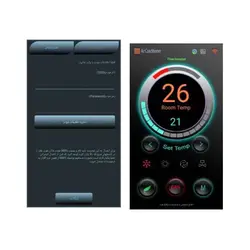 ترموستات کاراتک با وای فای و ریموت مدل SU-D3iw