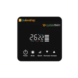 دیمر ترموستات با ریموت کاراتک مدل سان SU-Fi