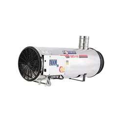 جت هیتر دوگانه سوز دودکش دار نیرو تهویه البرز مدل QED-110