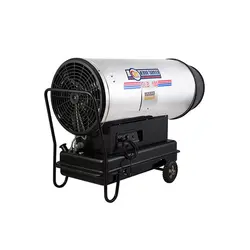 جت هیتر گازوییلی باکدار نیرو تهویه البرز مدل GLB-100