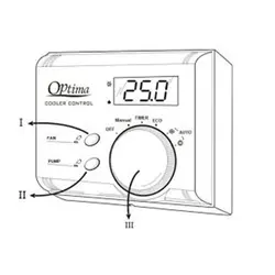 دیمر ترموستات مرصوص مدل اپتیما OPTIMA 121