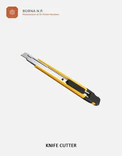 کاتر دستی 9 میلیمتر با قیمتی فوق العاده | قطعات پرینتر سه بعدی