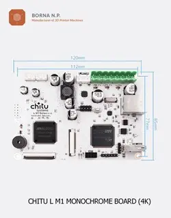 برد کنترلر چاپگر سه بعدی LCD مدل CHITU L M1 | برنا پارت