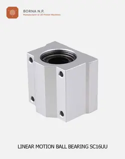 بلبرینگ خطی SC16UU | پرینتر سه بعدی | قطعات پرینتر سه بعدی