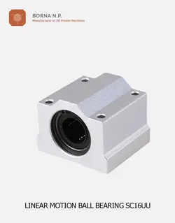 بلبرینگ خطی SC16UU | پرینتر سه بعدی | قطعات پرینتر سه بعدی