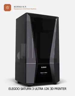 پرینتر سه بعدی رزینی Elegoo Saturn 3 Ultra (12K)