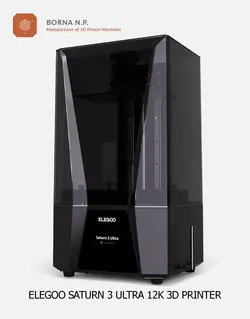 پرینتر سه بعدی رزینی Elegoo Saturn 3 Ultra (12K)