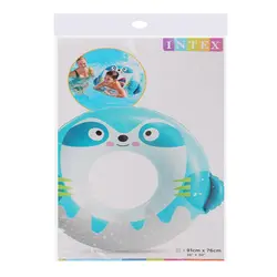 حلقه بادی شنا طرح تنبل Intex مدل 59266
