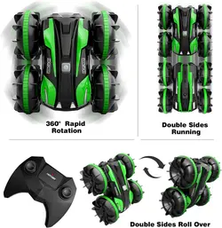 ماشین بازی کنترلی هات دیر مدل Amphibious Stunt Car کد G03066R