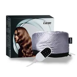 کلاه حرارتی مو برند لیز مدل 02 رنگ نقره ای