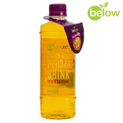 نوشیدنی گلاب و زعفران بدون شکر باکس 12 عددی