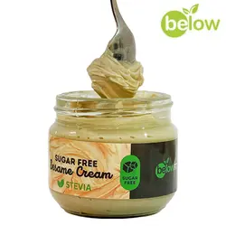 کرم کنجد بدون قند استویا 200 گرمی