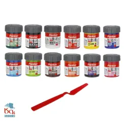 نانو پوشرنگ گواش 12 رنگ پنتر