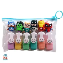 ماژیک هایلایتر فانتزی قهرمانان (6 عددی)