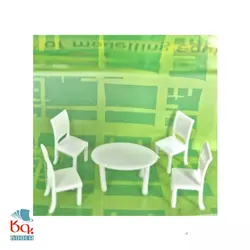 ماکت میز و صندلی صدف، برند کومه