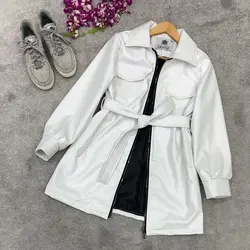 كاپشن چرم دو جيب كد 842