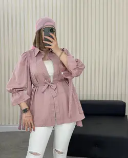 مانتو عروسكي ژيله دار كد 711