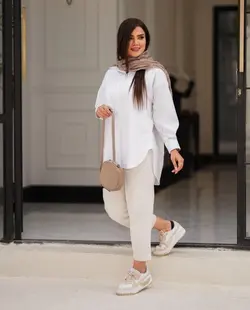 مانتو اسپرت تك جيب پوپلين كد 1644