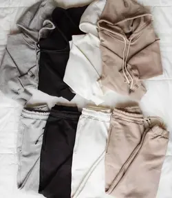 ست هودي شلوار دو تيكه كد 7144 - فروشگاه ای شیکو