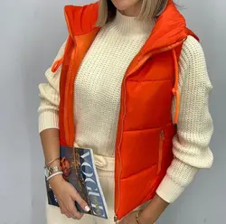 پافر نيم تنه جلو زيپ كد 8104 - فروشگاه ای شیکو