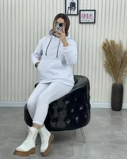 ست هودي شلوار دو تيكه كد 61467 - فروشگاه ای شیکو