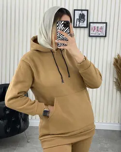 ست هودي شلوار دو تيكه كد 61467 - فروشگاه ای شیکو