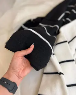 بلوز دخترانه راه راه اسپرت 72616