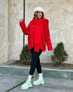 بلوز دخترانه راه راه اسپرت 72616