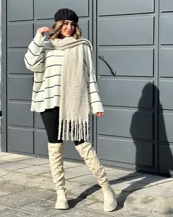 بلوز دخترانه راه راه اسپرت 72616