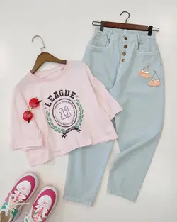 شلوار مام كتان رنگي پر طرفدار كد 301271