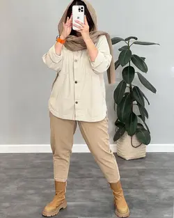 مانتو كتان رنگي زا. را كد 382271