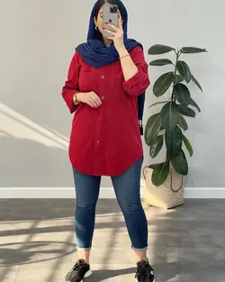 مانتو شوميزي اسپرت H كد 74472
